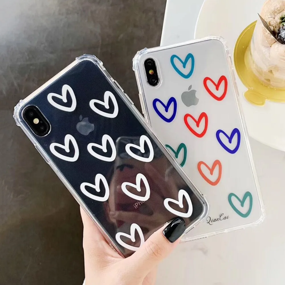 SUYACS, молочный чай, четырехугольный чехол для телефона, для iphone 7, 8 Plus, X, XS, MAX, XR, 6, 6 S, прозрачный Ультратонкий Мягкий чехол для телефона из ТПУ
