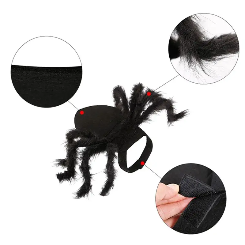 Pet Halloween Costume Party Spider Cosplay Apparel Festival Outfits