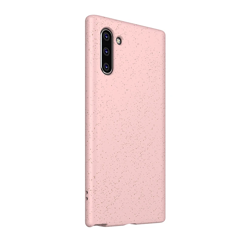 Розовый Защитный чехол для смартфона samsung Note 10+ Shell для samsung Galaxy Note 10 Plus 5g, однотонный чехол для телефона - Цвет: Розовый