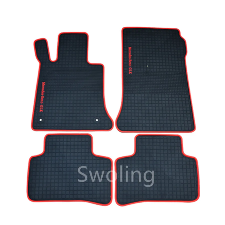 

YJ99 For Mercedes-Benz GLK200 GLK260 GLK300 2012-2016 All Weather Anti Skip Latex Durable Carpets Special Rubber Car Floor Mats