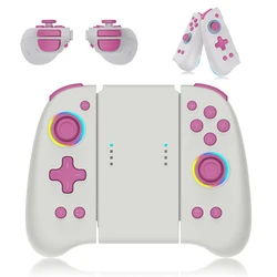 Switch OLED Joy-con Gamepad NS Host 1L1R Wireless Handle With Six-axis Control Colorful Lights For Nintendo Switch Controller Switch OLED Joy-con Gamepad NS Host 1L1R Wireless Handle With Six-axis Control Colorful Lights For Nintendo Switch Controller