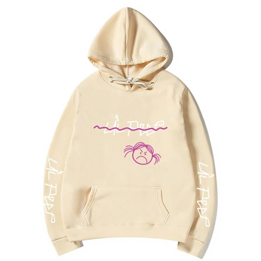 Lil открытым толстовки модная модель в стиле «любящее lil. Открытым принт Для женщин кофты с капюшоном пуловер, Свитшот Для женщин sudaderas Толстовка в уличном стиле