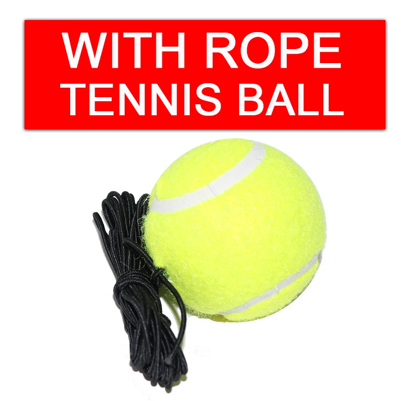 Pelotas de tenis de Cricket formación Palline deportivos socio rebote práctica directo con una cuerda elástica pelota de goma para principiantes