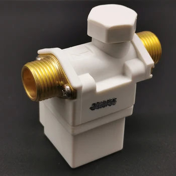 

New Durable Electric Solenoid Valve AC 220V Water Air N/C Normally Closed 0 - 0.8Mpa Diaphragm Valves for 1/2" Hose