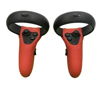 

1 Pair Silicone VR Grip Cover Scratch Shock Proof Skin For Oculus Quest / Rift S
