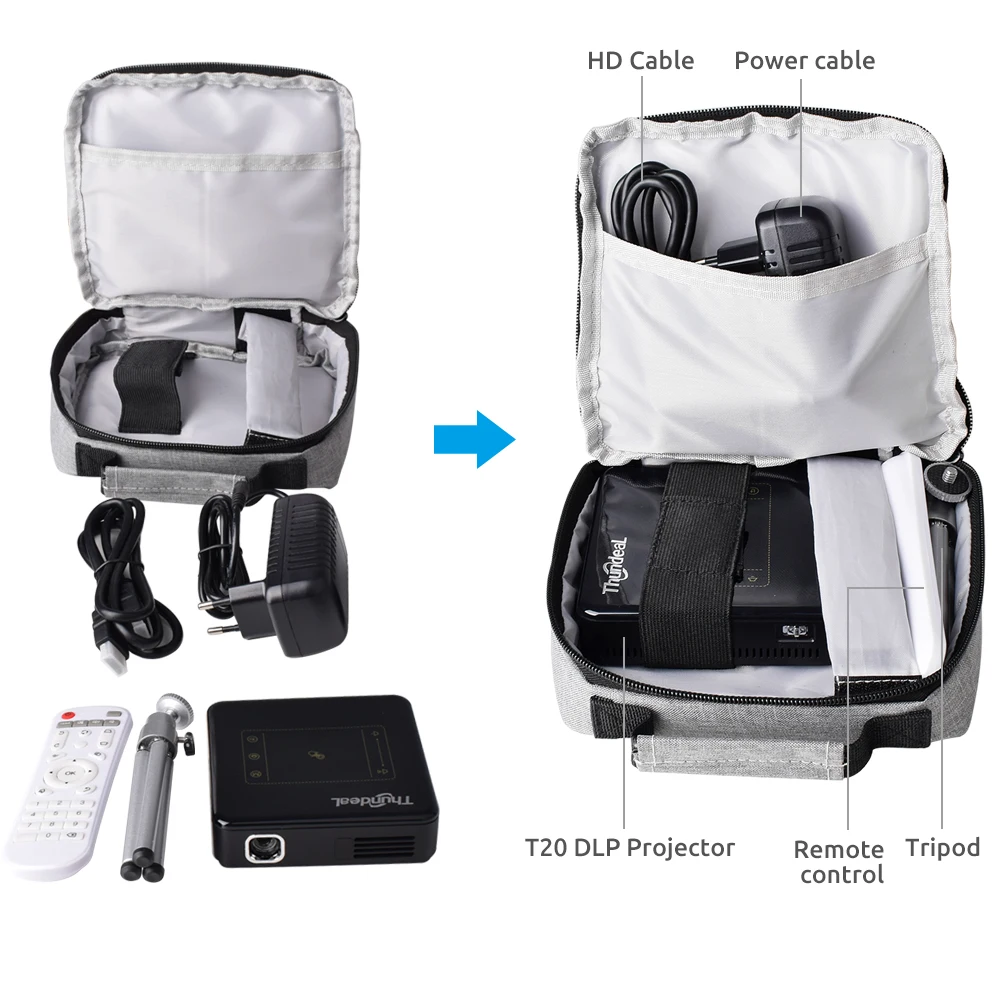 ThundeaL-Portable-DLP-Projector-Bag-T18-Max-RD606-T20-Mini-DLP-Projector-Hard-Carrying-Case-Protective