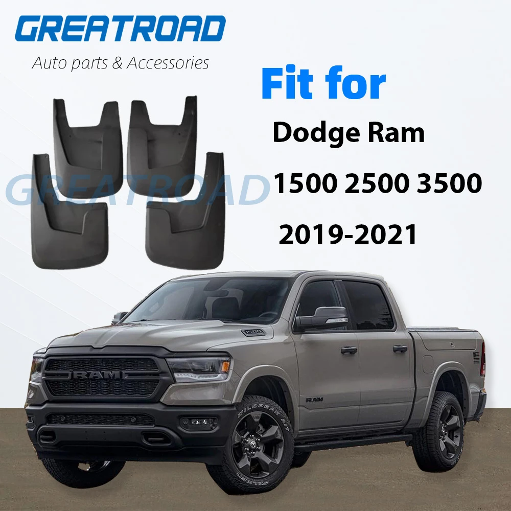 Dodge Ram 1500 2500 3500 19 21 4 Adet Marka Yeni Sicrama Guar Camur Muhafizlari Camur Flaps Camurluk Araba Styling Oto Aksesuarlari Camurluklar Aliexpress