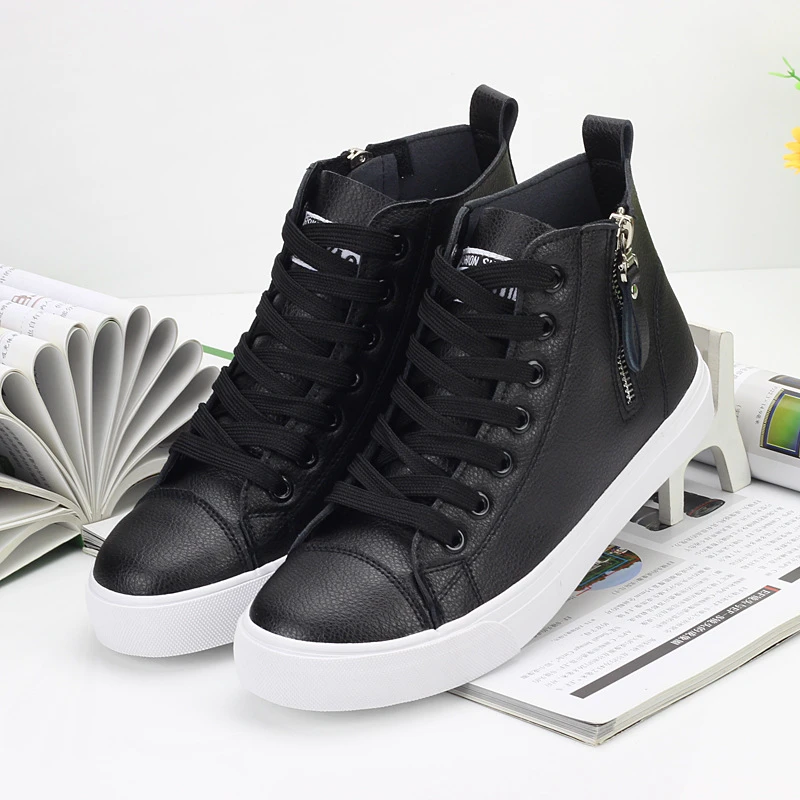 women's high top sneaker boots