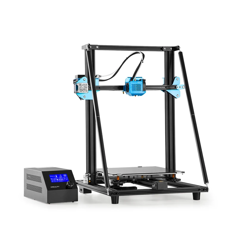 CREALITY CR-10 V2 3d принтер полностью металлический DIY комплект Бесшумная материнская плата с печатью Meanwell источник питания