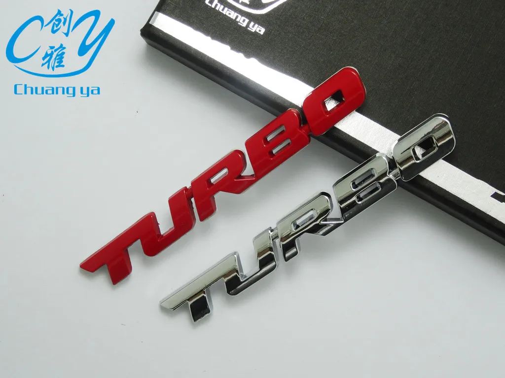 Декоративная надпись TURBO-зарядка для прикрепления этикеток TURBO Багажник автомобильный брелок с логотипом, 3D маркировки автомобиля Стикеры Спортивные Маркировки