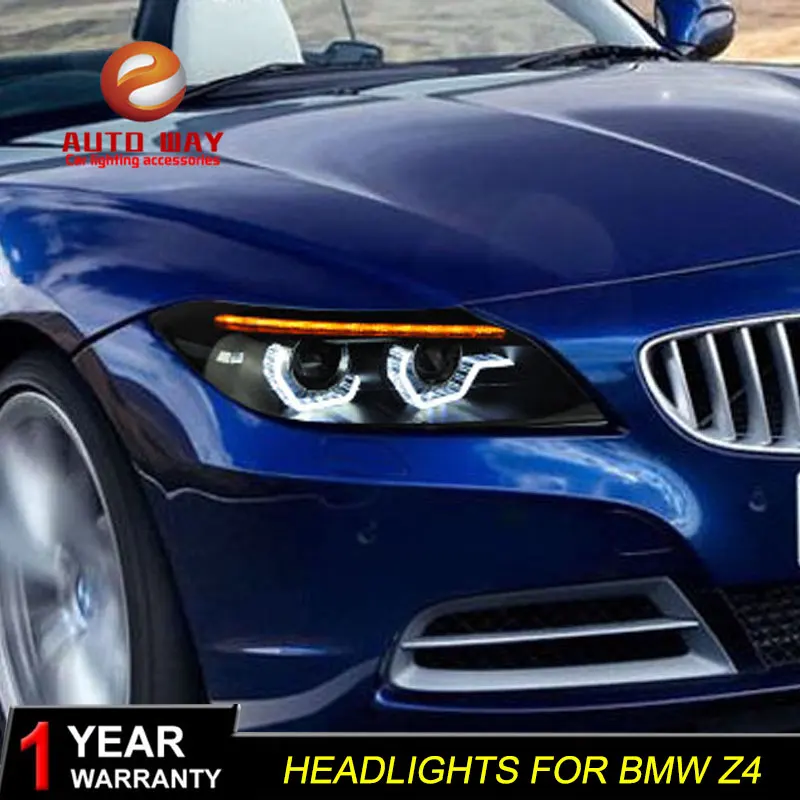 Чехол для автомобильного стайлинга налобный фонарь BMW Z4 E89 фары 2009-2016