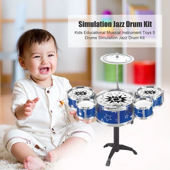 

Funny Colorful Light-emitting Kids Toys Kids Musical Drum Education Learning Music Toy Children Percussion Instruments