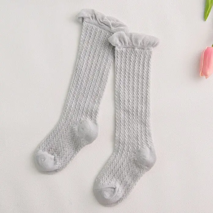 Gray mesh Socks