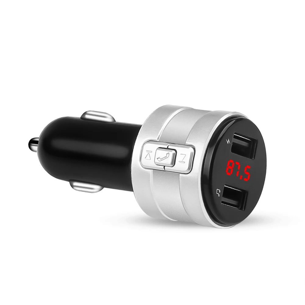 KEBIDU Bluetooth 4,2 FM передатчик 3.1A двойной usb порт модулятор автомобильное зарядное устройство Handsfree Автомобильный mp3 плеер беспроводной аудио приемник