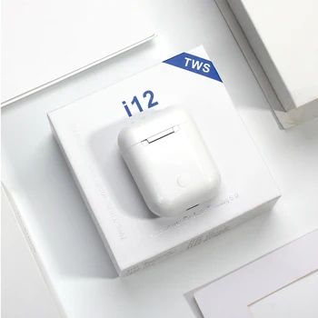 

i12 Tws Earphone Wireless Bluetooth 5.0 Earphone Mini Earbuds With Magnetic Mic Charging Box Sport For Smart Phone Freeshipping