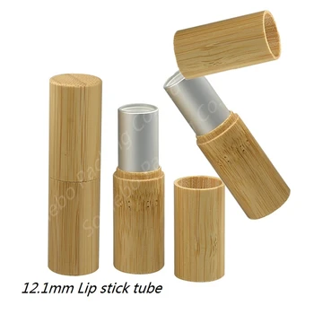

4.5G/5ML Bamboo Empty Lip Gloss Container Lipstick Tube DIY Lip Balm Tubes Cosmetic Beauty Makeup Tools Refillable Bottle