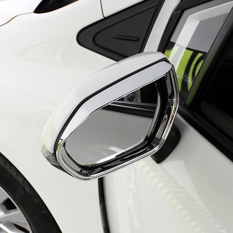 2 шт. автомобильный Стайлинг заднего зеркала декоративная рамка внешняя отделка крышка Блестки для Toyota Corolla E190 E200 E210-настоящее время блесток