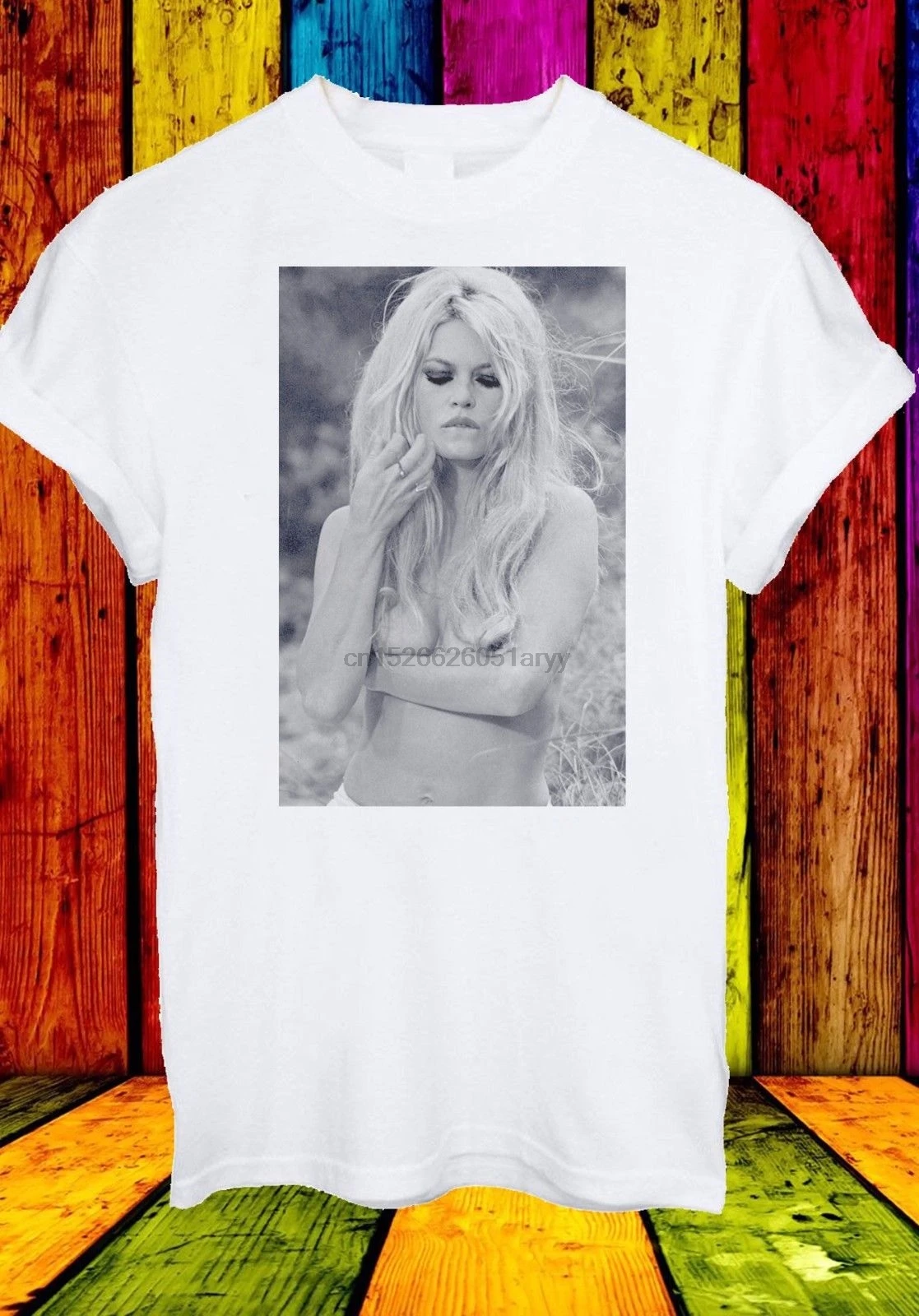 

Brigitte Anne-Marie Bardot French Actress Singer Men Women Unisex T-shirt 304 100% Cotton Fashion T-Shirts top tee