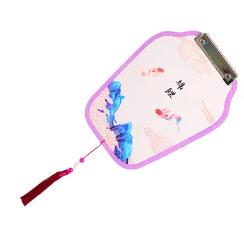 

1pc Practical Durable Portable Creative Writing Plate Clipboard Paper Holder for School Study Student Office