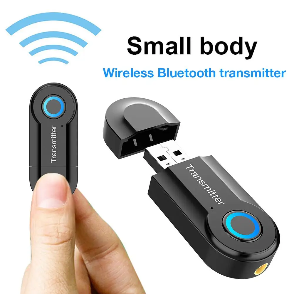 USB адаптер передатчик Bluetooth беспроводной аудио адаптер 5,0 ТВ компьютер Bluetooth беспроводной передатчик адаптер