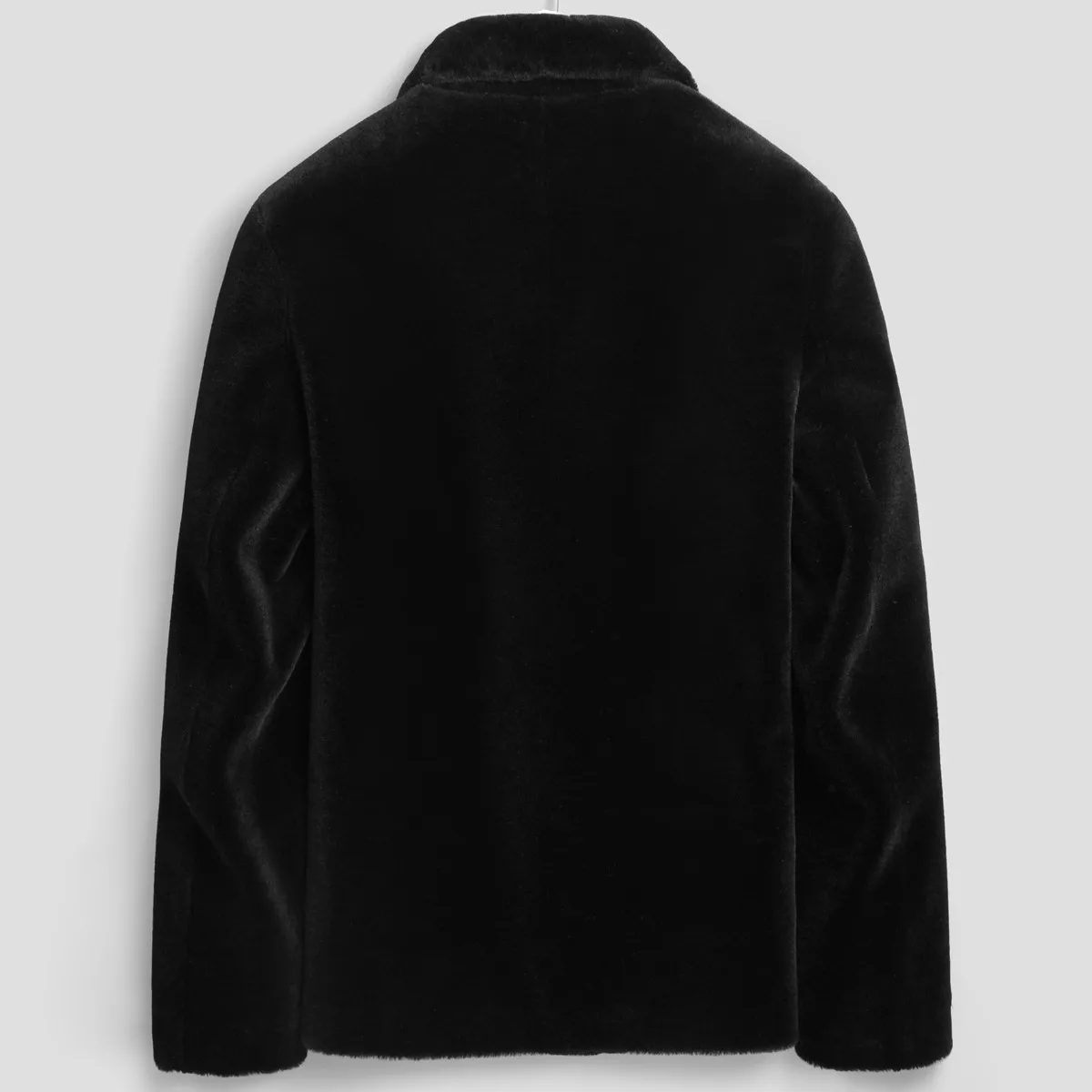 

Real Sheep Shearling Fur Winter Jacket Men 100% Wool Coat Streetwear Mens Jackets and Coats Manteau LSY080173 MY1858