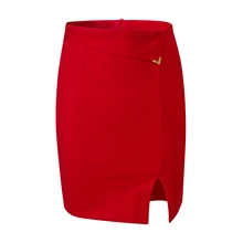 S-5XL, новинка, женская трикотажная тонкая стрейчевая юбка, юбка, юбка