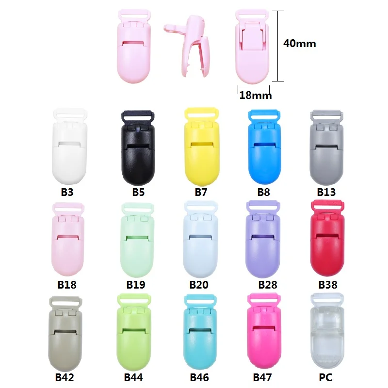 joepada 2pc Stars Crown  Silicone Beads Pacifier Clip Rope Making Baby Teething Necklace Accessories Clip Nipple Clasps Teether