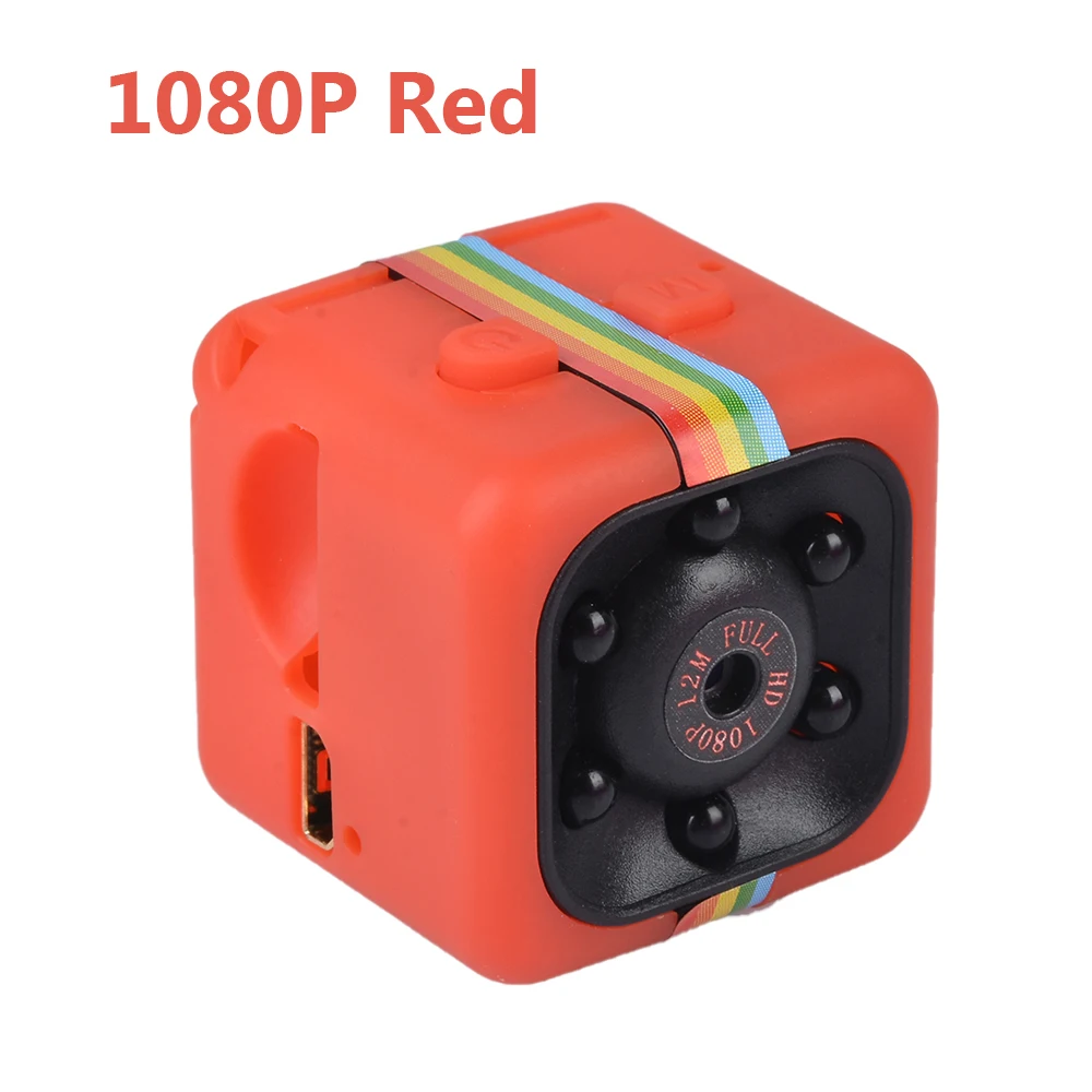 DIDIHOU SQ8 HD 1080P мини-видеокамеры Спорт DV мини-камера Спорт DV инфракрасная камера ночного видения Автомобильная DV Цифровая видеокамера - Цвет: Красный