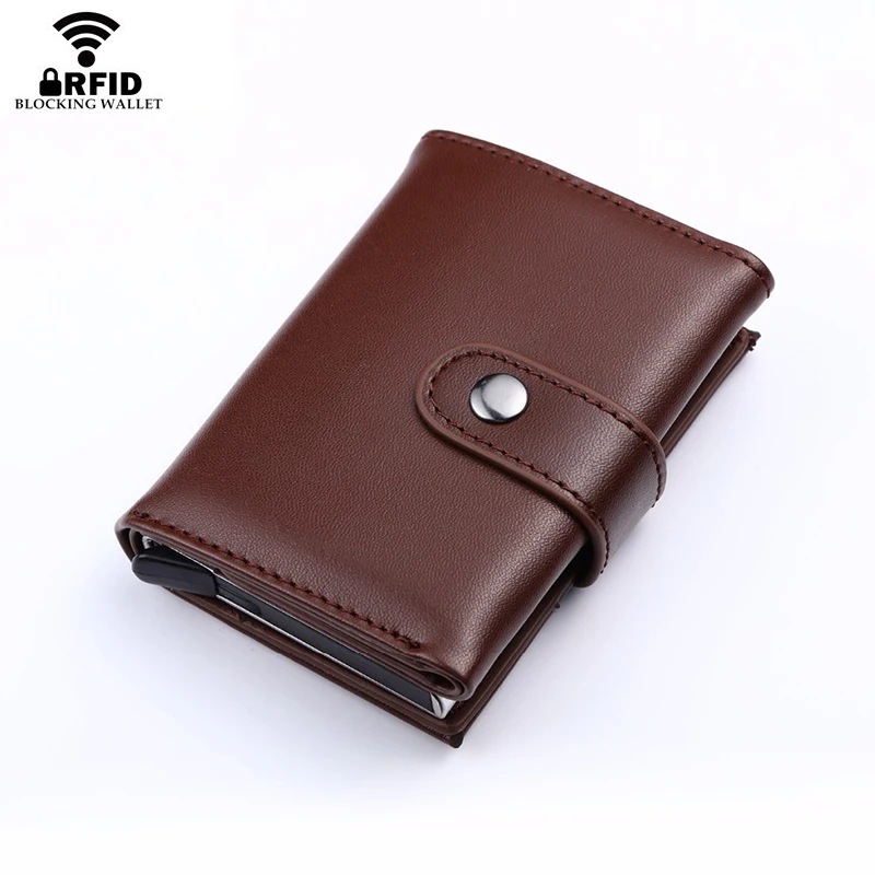 Чехол для кредитных карт из натуральной кожи с RFID защитой|Держатели и пропусков| |