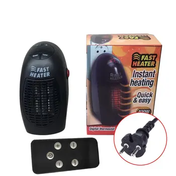 

Creative Portable Second Generation Heaters Fast Heater Home Office Multi-Function Mini Heater 400W With Remote Control