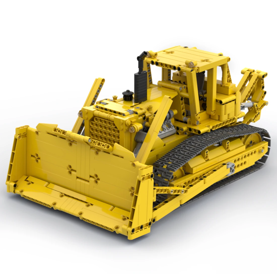 

Authorized MOC-83756 1583Pcs DIY Assembly Toy Static Engineering Bulldozer Building Block Model MOC Kit ( Designed By Mani91)