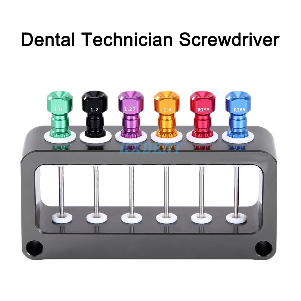 

Dental Implant Screw Driver Stainless Steel Micro Screwdriver for Dental Implants System Drill Dentistry Lab Tools Kit