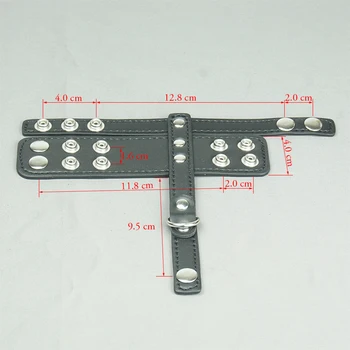 Leather Scrotum Bondage for Ball Weights,Ballstretcher Penis Ring Cock,Male Chastity Cage, Sex Toys For Men 6