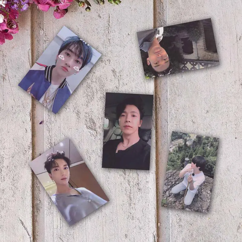 8 шт./компл. K-POP Super Junior фотоальбом карты самодельные бумажные карточки автограф Фотокарта канцелярских принадлежностей