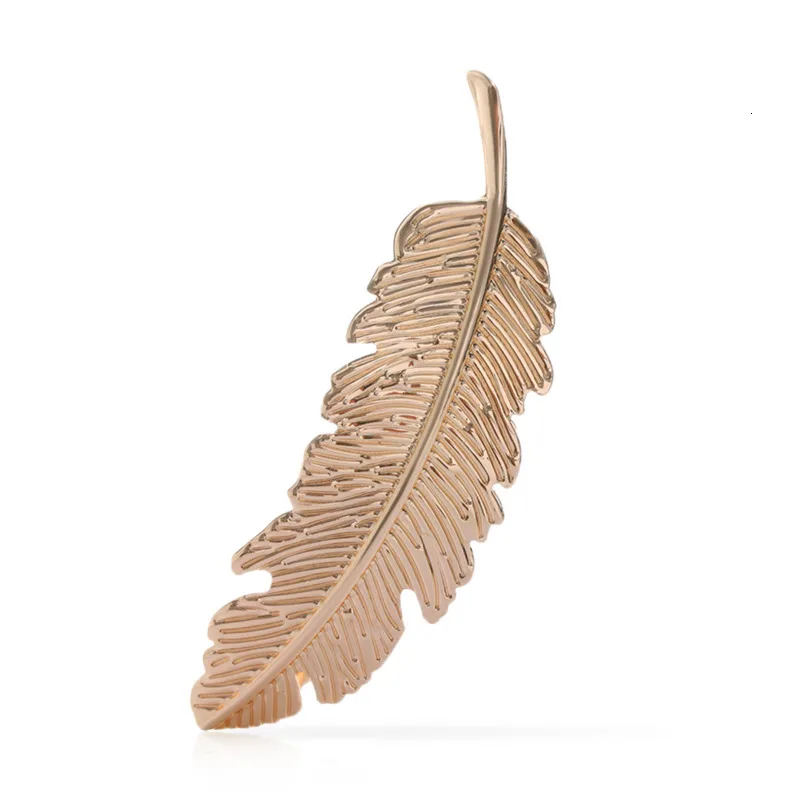 Vintage Fashion Leaf Feather Hair Clip Hairpin For Women Girl Hair Accessories Barrette Hair Ornament Party Decoration Headwear