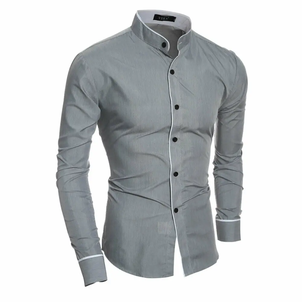 2020 Men's Luxury Casual Formal Shirt Long Sleeve Slim Fit Business Dress Shirts Tops Social Blouse Men Formal Blouse 2020 Men's Luxury Casual Formal Shirt Long Sleeve Slim Fit Business Dress Shirts Tops Social Blouse Men Formal Blouse