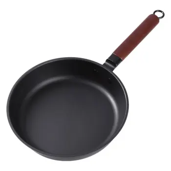 

Non-stick Pans Frying Pan Practical Egg Pancake Cooking Pan Uncoated Omelette Steak Pan