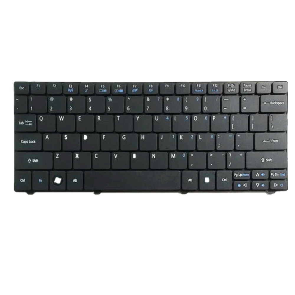

Клавиатура для ноутбука ACER, для Aspire One, AOHAPPY Black, США, США