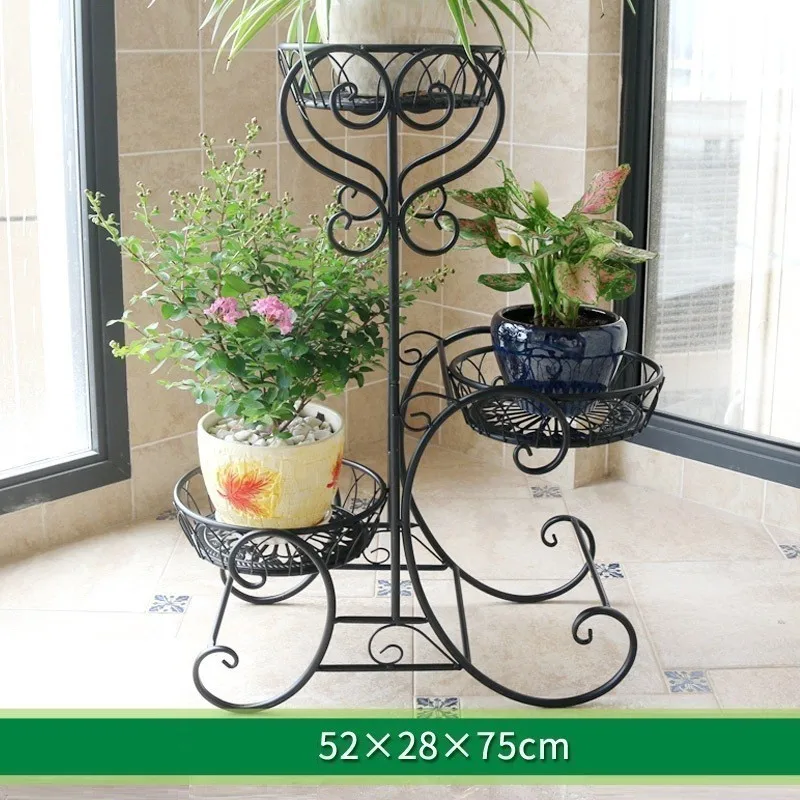 Металлическая наружная полка для украшения Terrasse Balkon Flower Balcon|Полки растений| |