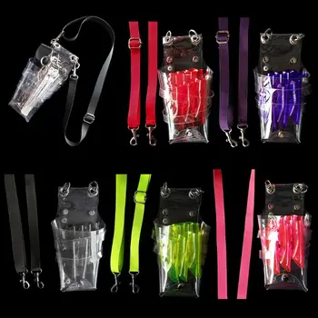 

Transparent PVC Toolkit Clipper Scissors Storage Bag Waist Bag Hairdressing Tool