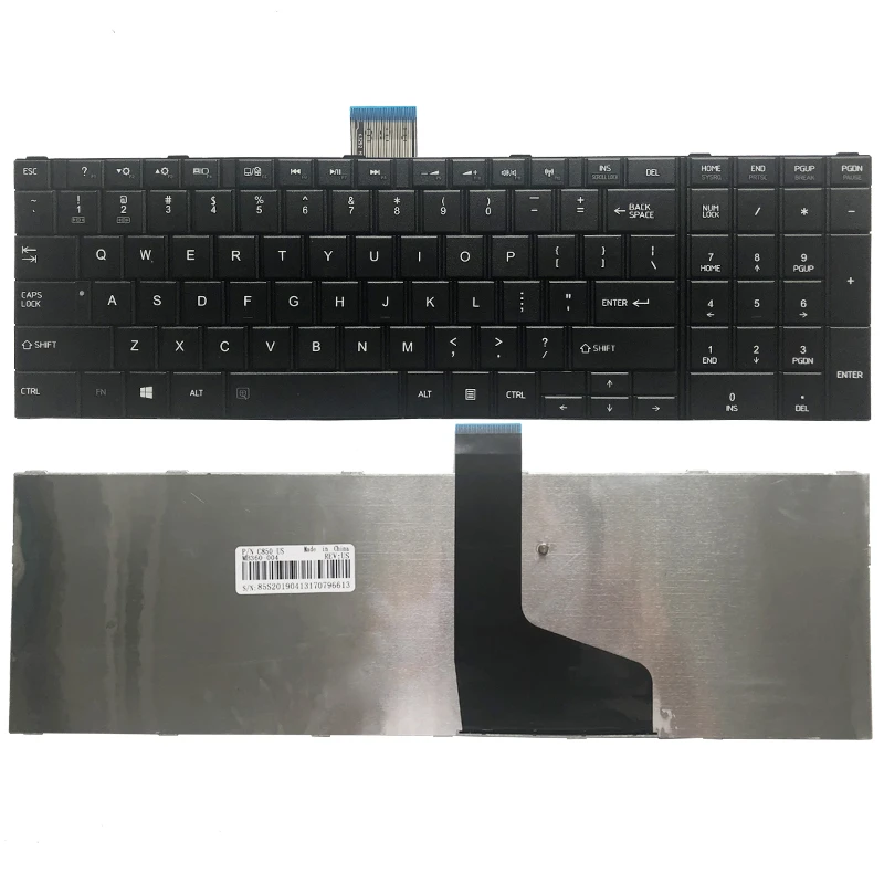 Laptop Keyboard US Version Keyboard for Toshiba Satellite C850 C850D C855 C855D L850 L850D L855 L855D L870 L870D Laptop Keyboard US Version Keyboard for Toshiba Satellite C850 C850D C855 C855D L850 L850D L855 L855D L870 L870D