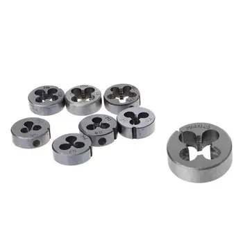 

High Hardness 1PCS M3 M4 M5 M6 M8 M10 M12 M14 Metric Threading Die Alloy Steel Lathe Engineer Mold Machining Thread Tool