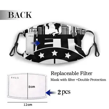 

protective mask with filter New York Statue Of Liberty Brooklyn anti dust PM2.5 reuse adult teen child girl