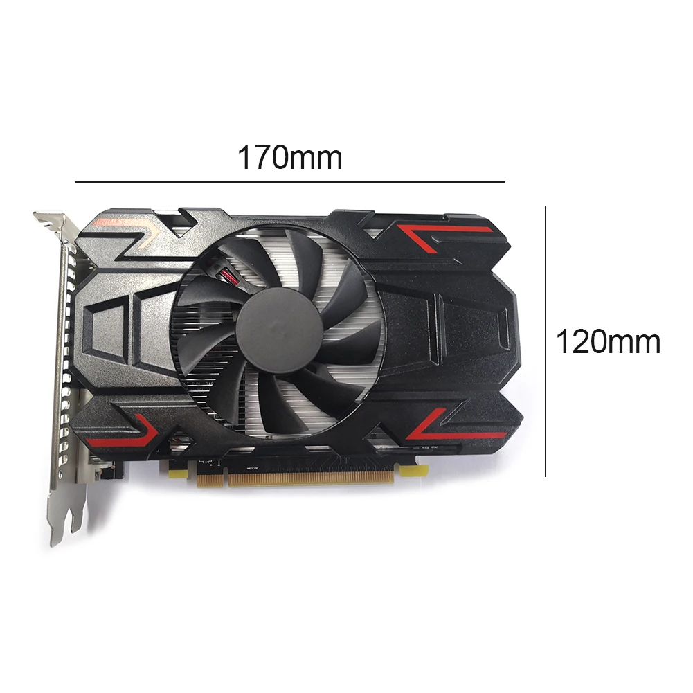 gaming card for pc GTX650Ti ATI7670 1/2GB 128bit GDDR5 PCI-E 3.0 16X Gaming Graphic Cards HDMI-Compatible DVI VGA for FPS PUBG Game Computer best video card for gaming pc