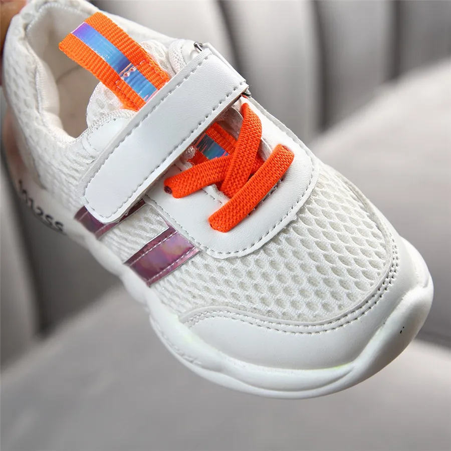 kids sneakers girls boys sports shoes non-slip football basket  shoes kids breathable krampon futbol orjinal #40J30 (12)