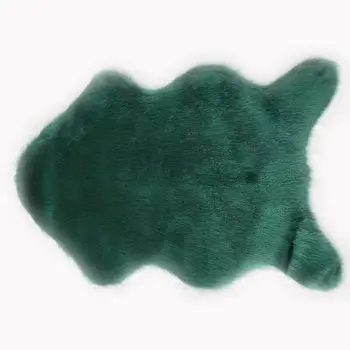 

Fluffy Rug Faux Fur Carpet Bedroom Wool Sheepskin Floor Mat Chair Cover Seat Pad Washable Carpets Mat Sofa Chair Floor Decor