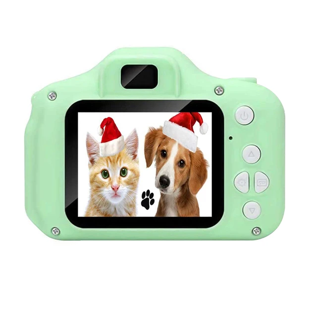 Children Mini Digital Camera Dual Lens 2 inch Touch Screen 1080P Video Camera Photography Educational Toy Kid Birthday Xmas Gift 2
