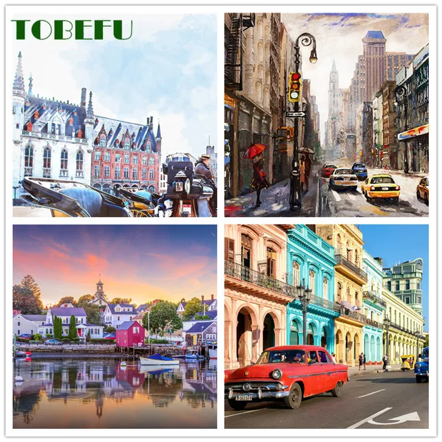 TOBEFU 500pcs Jigsaw Puzzle Decompression Assembling Picture Landscape Puzzles Toy for Adult Children Kids Game Educational Toys 2