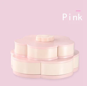 

Petal rotating candy box Storage Box