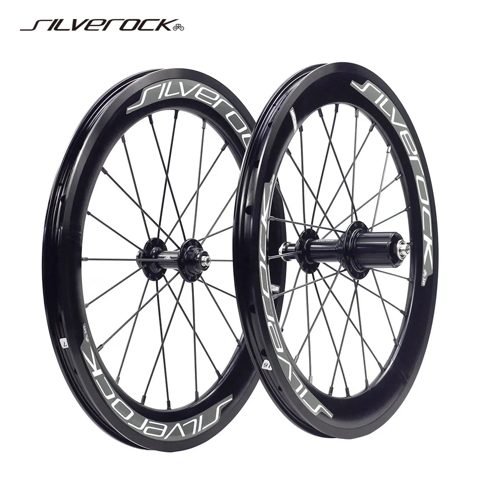 SILVEROCK Литые колеса 16 &quot1 3/8&quot 349 U обод V тормоз 74 мм 130 м 40 высокий профиль для GUST Zephyr